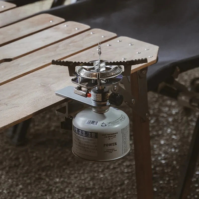 Aero Camping Stove Accessory | Surface Stable en Acier Inoxydable