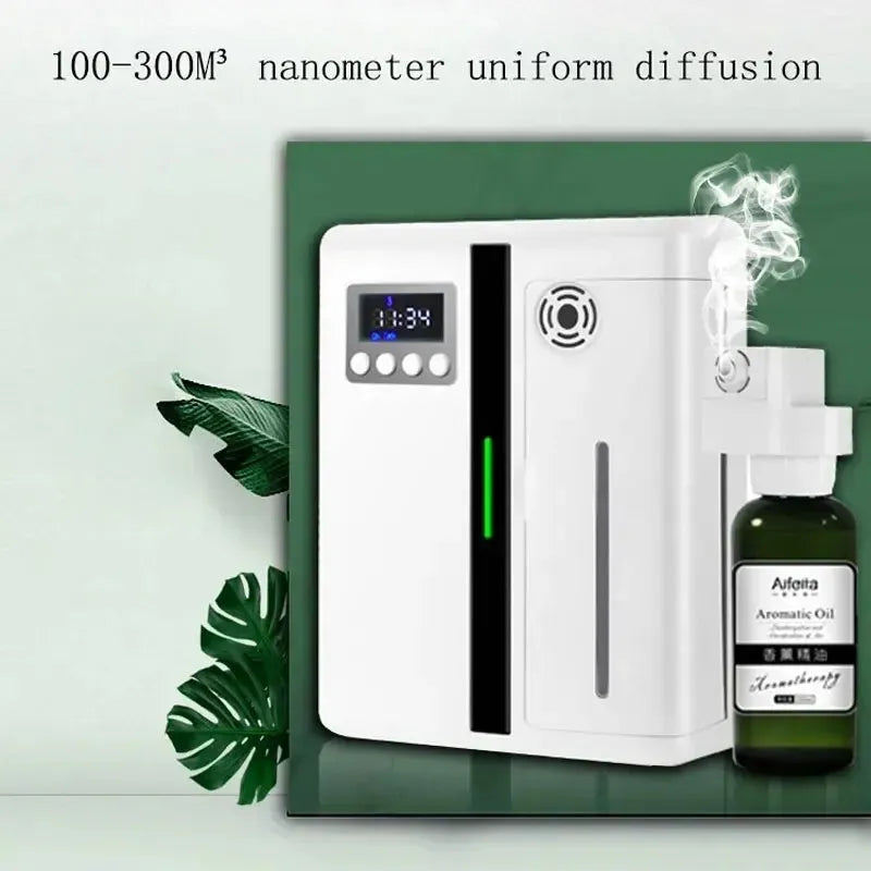 Aura Diffuseur Huile Essentielle Électrique | Bluetooth, Design Élégant