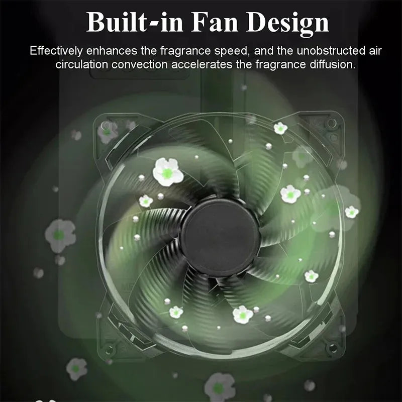Aura Diffuseur Huile Essentielle Électrique | Bluetooth, Design Élégant