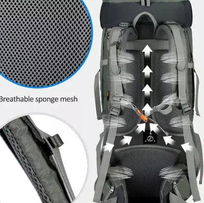 Aventur Sac à Dos 75L | Housse de Pluie Incluse, Système d'Hydratation Pratique