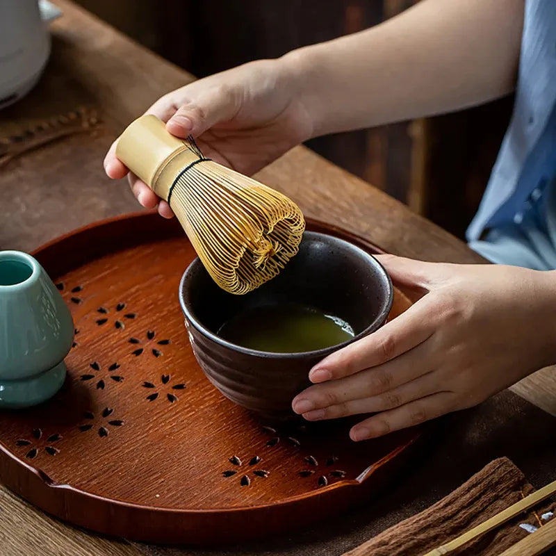 Bamboo Chasen | Outil Traditionnel pour Fouetter Matcha, 100 Dents