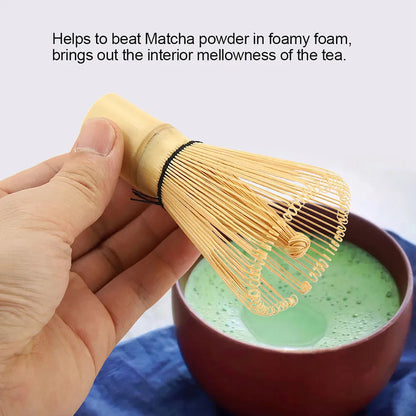 Bamboo Chasen | Outil Traditionnel pour Fouetter Matcha, 100 Dents