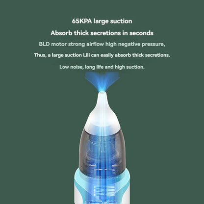 Bébé Génie Nasal | Aspirateur Nasal Silicone Réglable, Silencieux