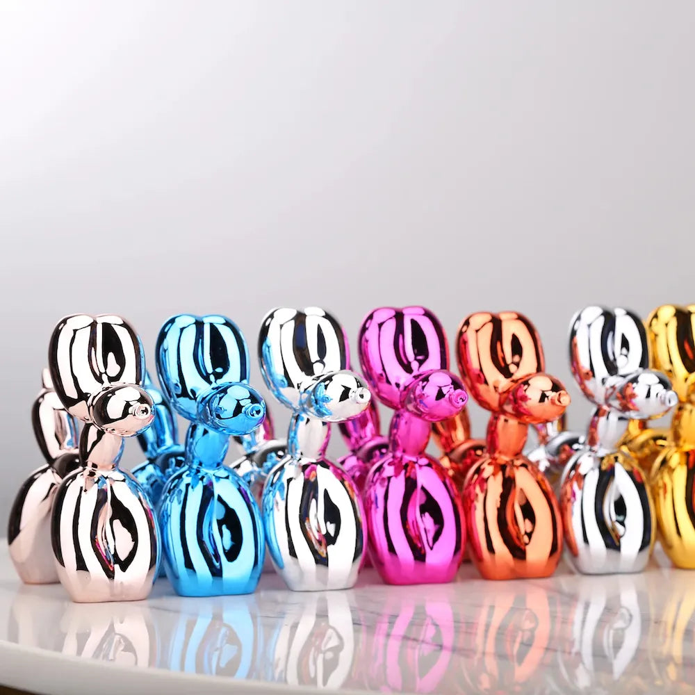 Bolo Statue Chien | Céramique Émaillée, Multicolore