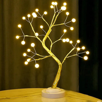 Bora Lampe Décorative | LED Fleurs de Cerisier, USB et Batterie pour Salon