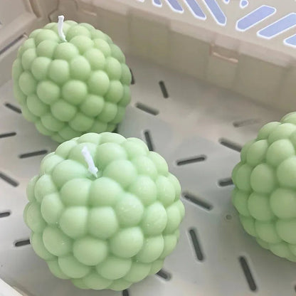 Bubble Bliss Moule à Bougie | Silicone Flexible 3D pour Création de Bougies