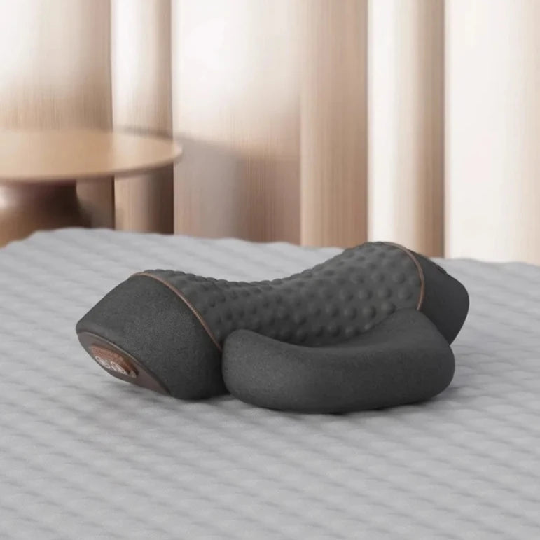 CerviRelax Coussin Chauffant Cervicales | Ergonomique, Vibration et Thermothérapie