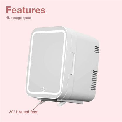 Chic Beauty Fridge | 4L Multifonctionnel, Refroidissement et Chauffage