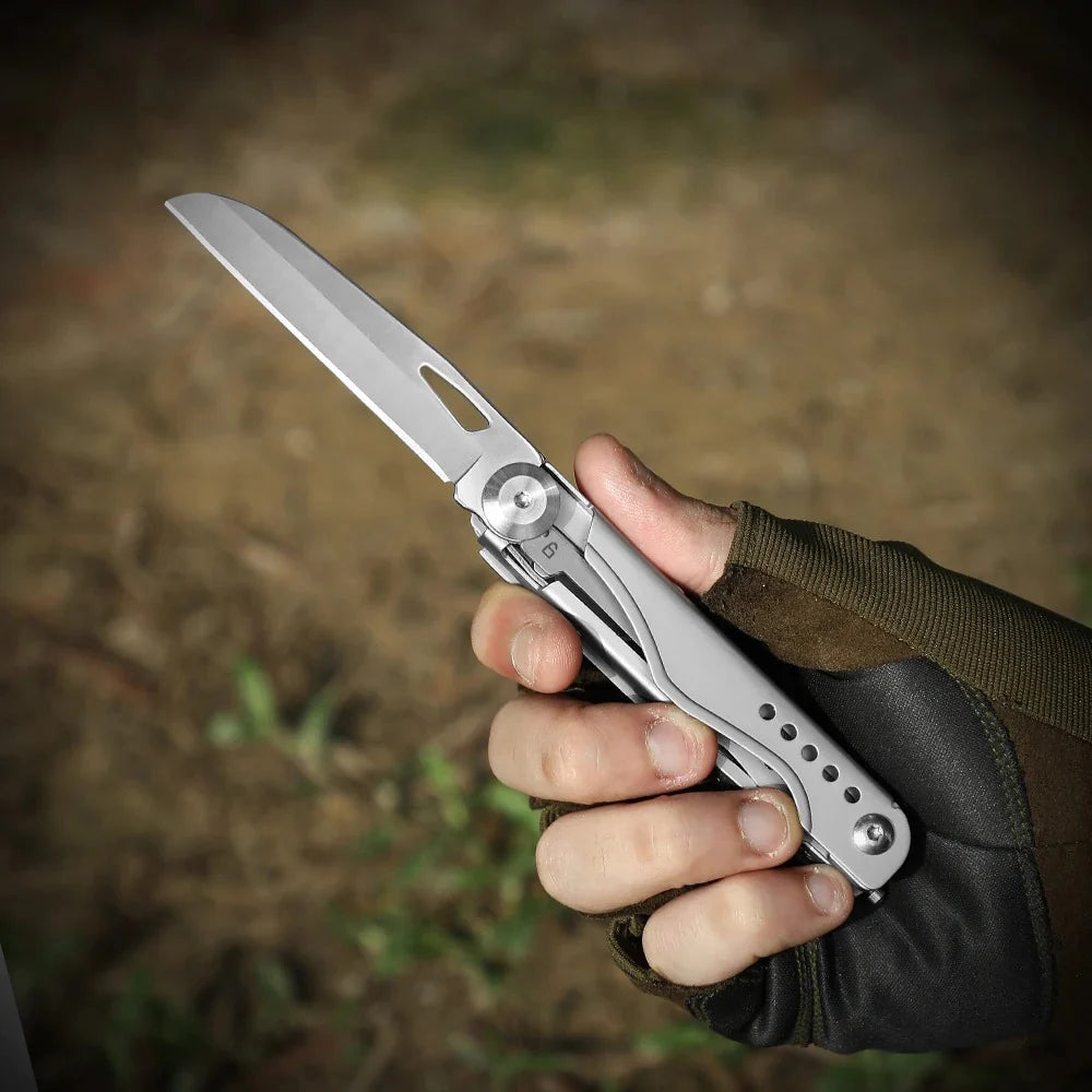 Cobra Couteau Pliable | Multifonction, Acier Inoxydable, Compact