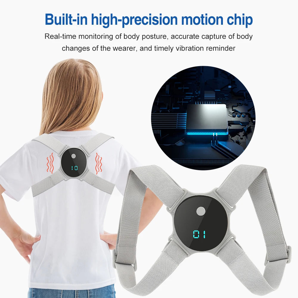 Cora Correcteur de Posture Dos | Ergonomique, Ajustable, Suivi en Temps Réel