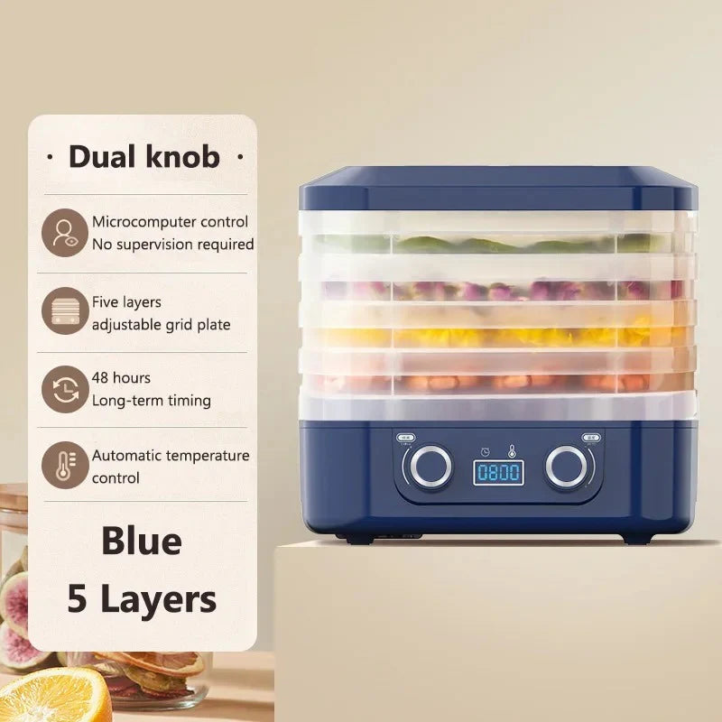 Délisave Déshydrateur Alimentaire | Thermostatique, Interface Conviviale pour Fruits et Légumes