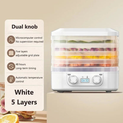 Délisave Déshydrateur Alimentaire | Thermostatique, Interface Conviviale pour Fruits et Légumes