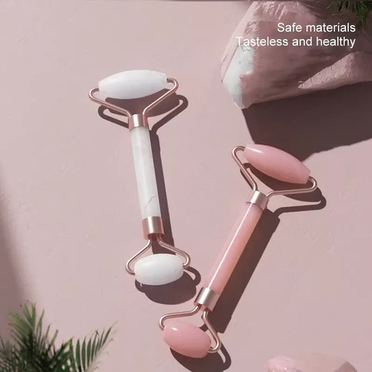 GloVisage Rouleau de Massage | Résine Ergonomique pour Visage et Cou
