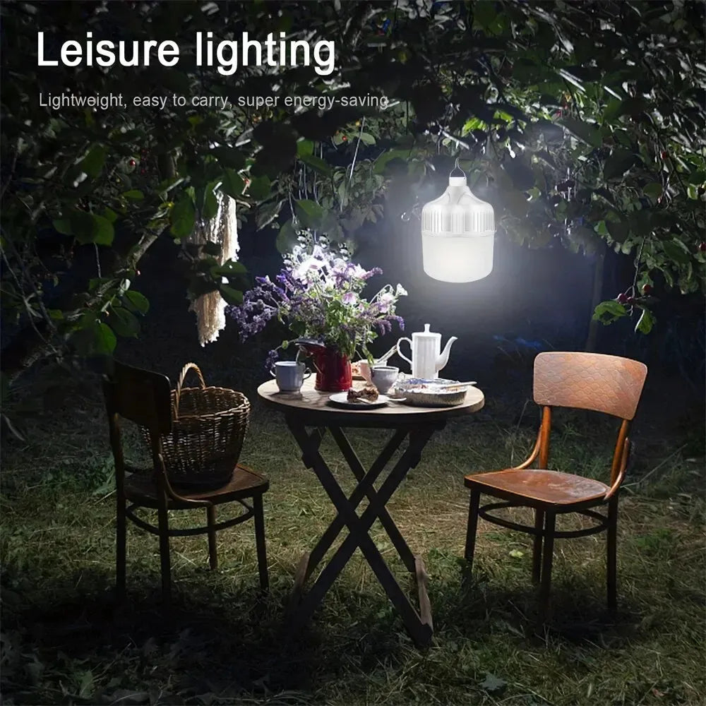 Luma Lampe Camping Rechargeable | Solaire, LED, Compacte