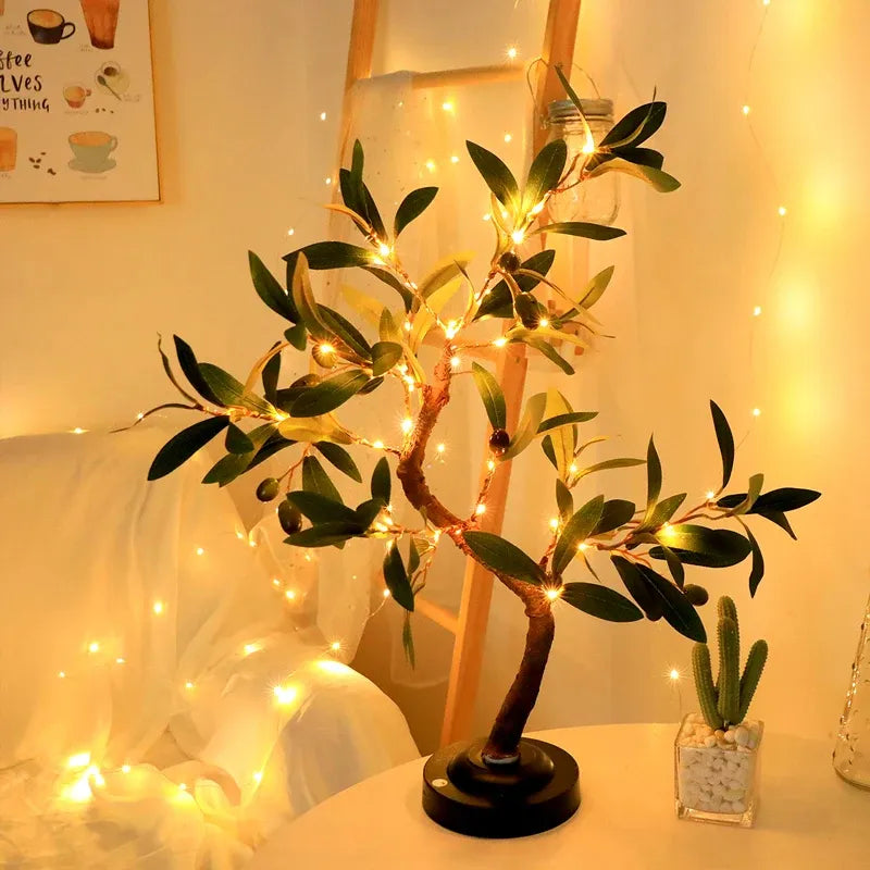 Lumière Arbre LED | Lampe Décorative Énergétiquement Efficace pour Salon