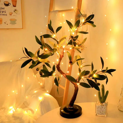Lumière Arbre LED | Lampe Décorative Énergétiquement Efficace pour Salon