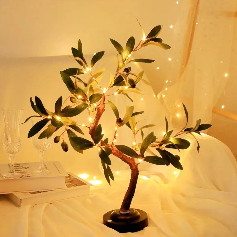 Lumière Arbre LED | Lampe Décorative Énergétiquement Efficace pour Salon