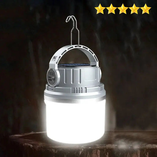 Lumière Aventure Lampe Portable | Rechargeable, Étanche, Polyvalente