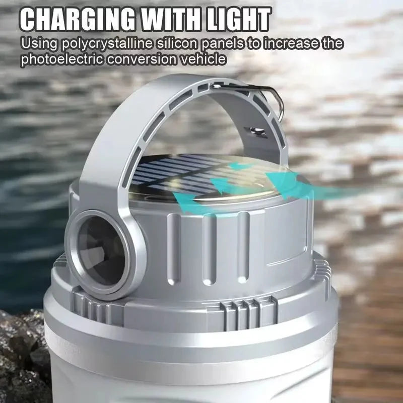 Lumière Aventure Lampe Portable | Rechargeable, Étanche, Polyvalente