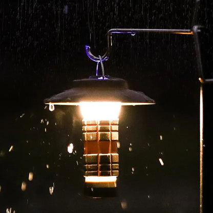 Lumière Camping 3 en 1 | Lampe Torche LED Rechargeable, Compacte et Multifonctionnelle