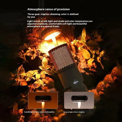 Lumière Camping Téléscopique | Rechargeable, Étanche, 10 000 mAh
