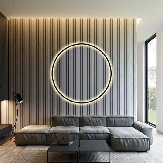 Luna Applique Murale | LED Design Minimaliste 80 cm, Énergétiquement Efficace