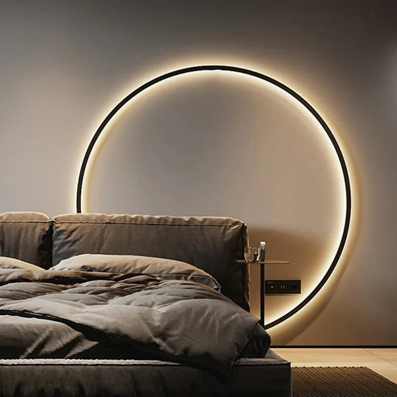 Luna Applique Murale | LED Design Minimaliste 80 cm, Énergétiquement Efficace