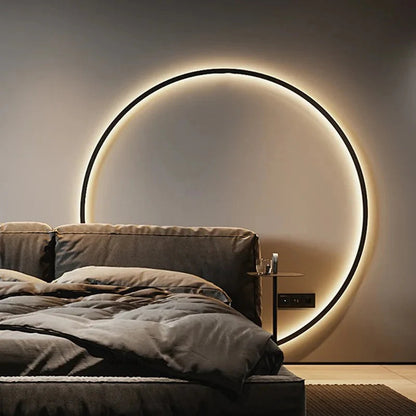 Luna Applique Murale | LED Design Minimaliste 80 cm, Énergétiquement Efficace