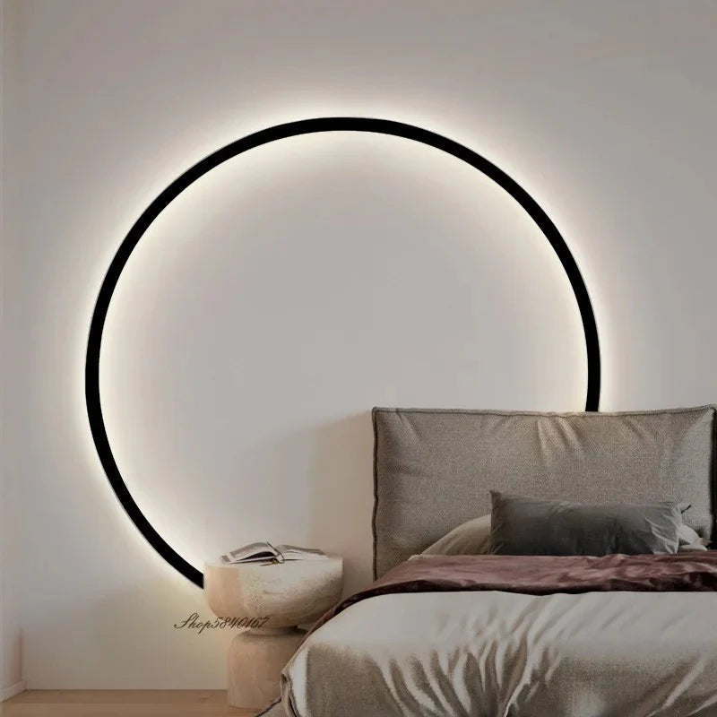 Luna Applique Murale | LED Design Minimaliste 80 cm, Énergétiquement Efficace