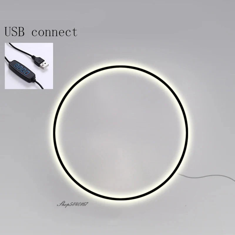 Luna Applique Murale | LED Design Minimaliste 80 cm, Énergétiquement Efficace