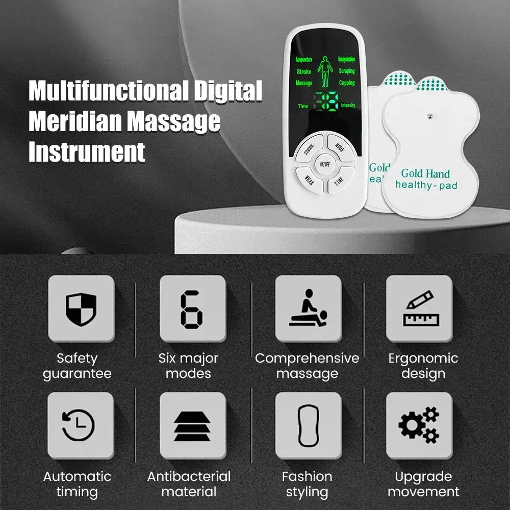 Masae Appareil de Massage Électrique | 6 Modes, Portable, LCD