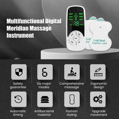 Masae Appareil de Massage Électrique | 6 Modes, Portable, LCD
