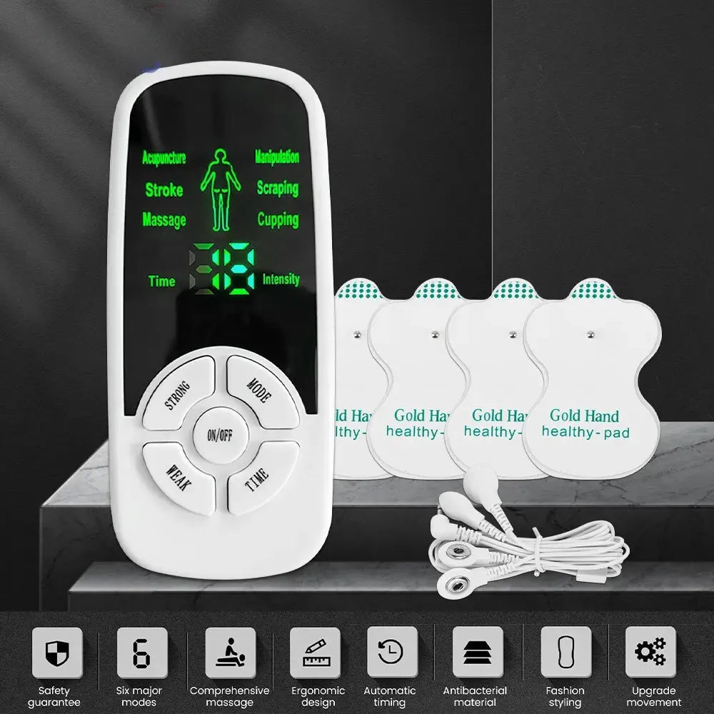 Masae Appareil de Massage Électrique | 6 Modes, Portable, LCD