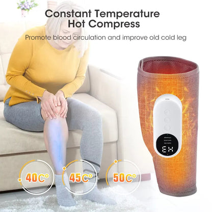 Melo Masseur de Mollet | Compression d'Air 360°, Ergonomique