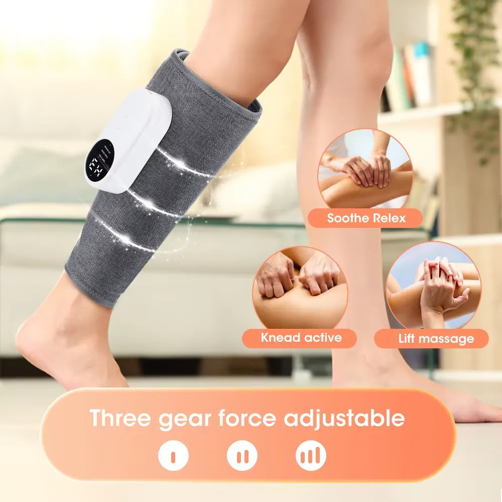 Melo Masseur de Mollet | Compression d'Air 360°, Ergonomique
