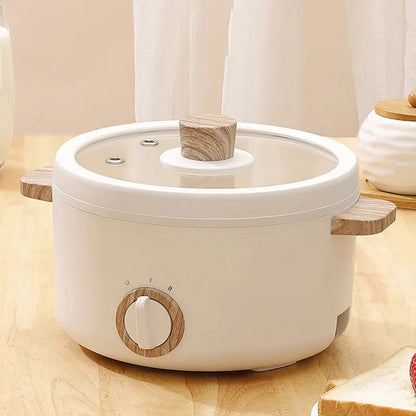 Mimi Mini Marmite Électrique | Multifonction, Réglage de Température, Compacte