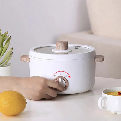 Mimi Mini Marmite Électrique | Multifonction, Réglage de Température, Compacte