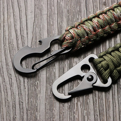 Paco Porte Clés | Paracord Militaire, Mousqueton Intégré