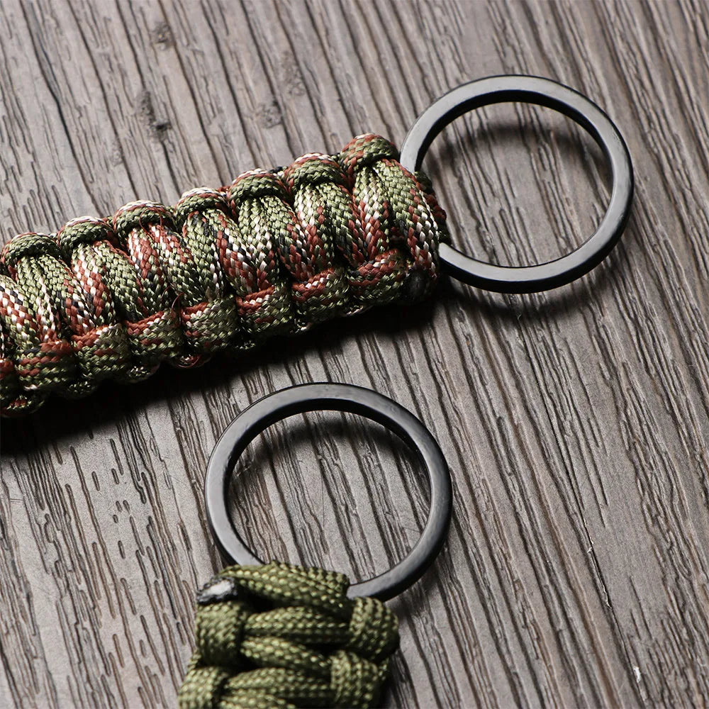 Paco Porte Clés | Paracord Militaire, Mousqueton Intégré