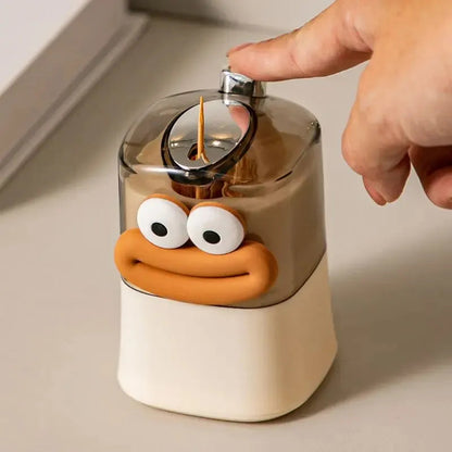 Polo Cure-Dents Automatique | Design Escamotable, Pratique