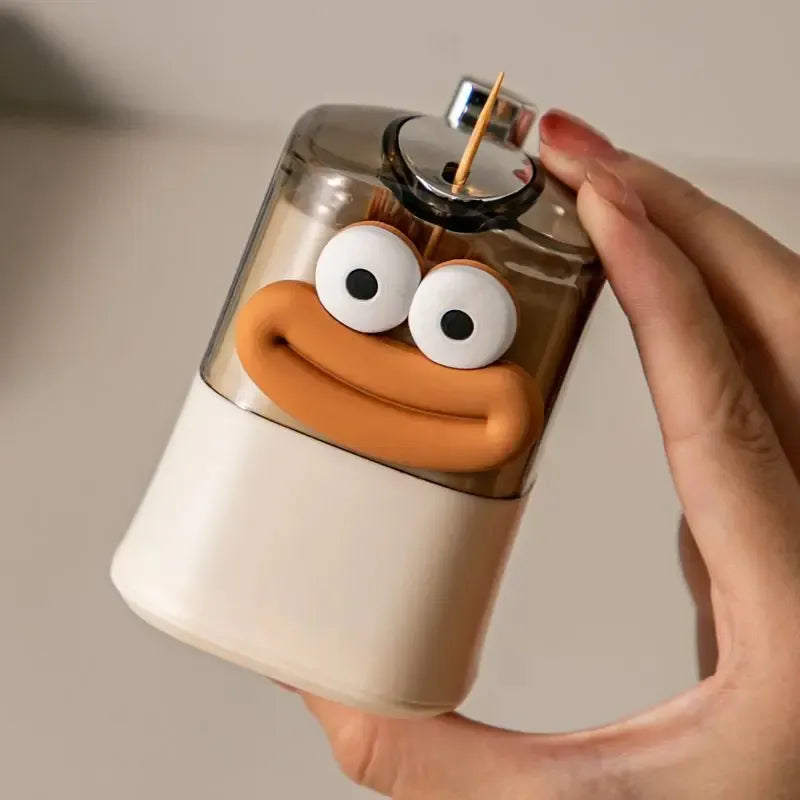 Polo Cure-Dents Automatique | Design Escamotable, Pratique