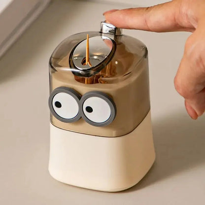 Polo Cure-Dents Automatique | Design Escamotable, Pratique