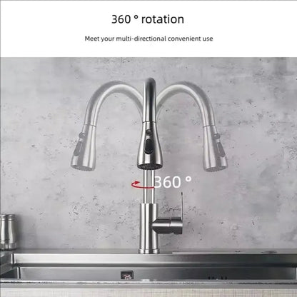 RoboCuisine Robinet de Cuisine | Acier Inoxydable 304, Design Extractible