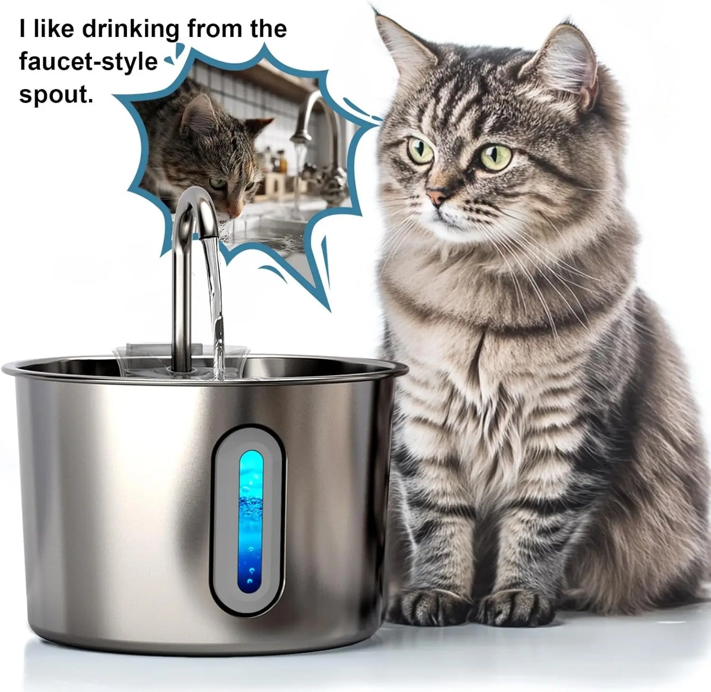 Cat & Dog Water Fountain 2.2L
