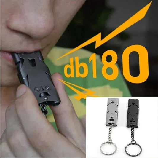 Sifflet Securis | Double Tube, Étanche, 120 dB