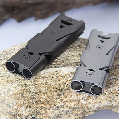 Sifflet Securis | Double Tube, Étanche, 120 dB