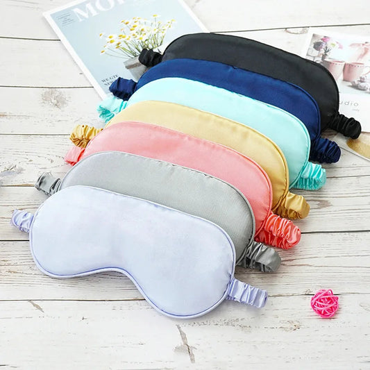 Soleil Masque de Sommeil | Soie Imitée, Confort Optimal pour Dormir