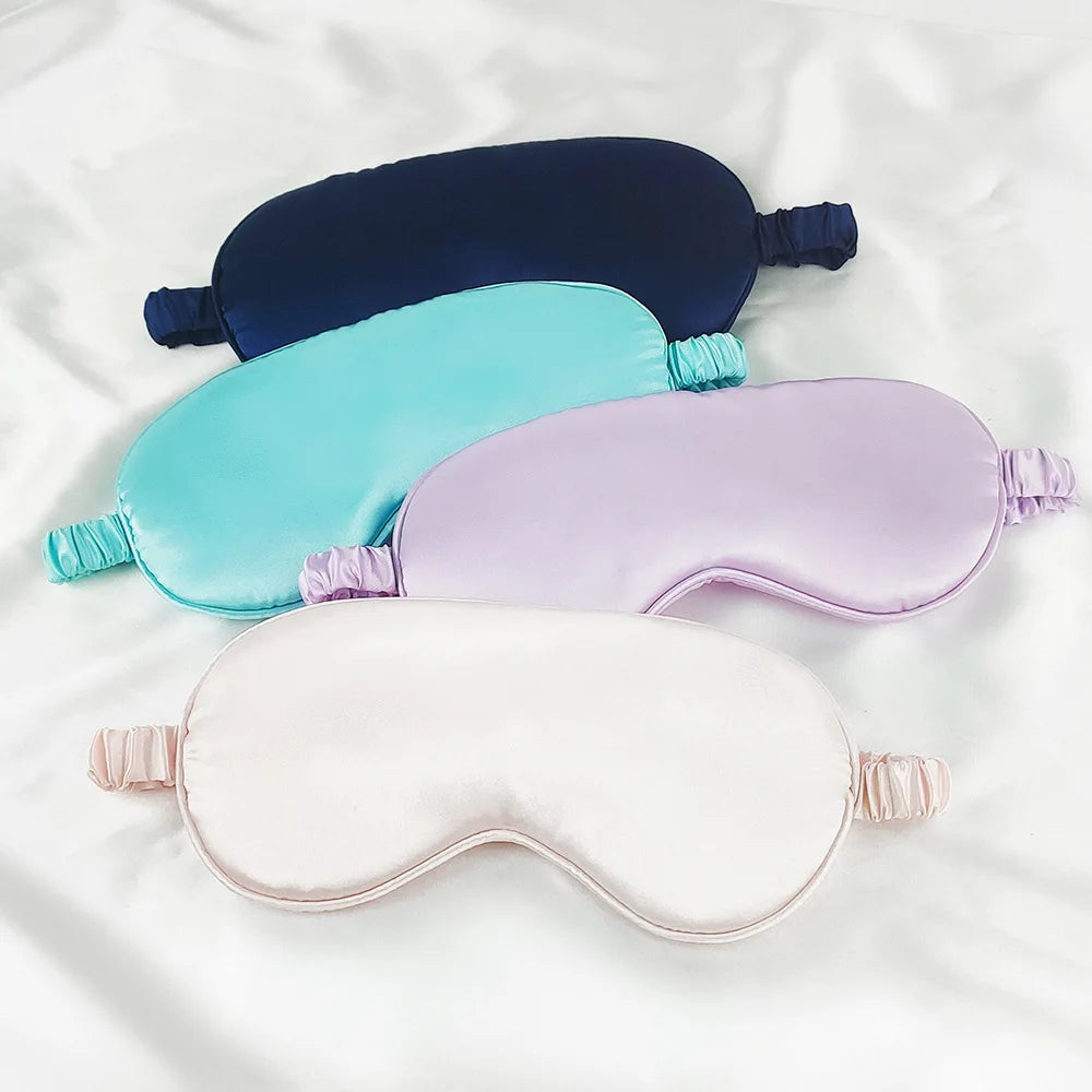 Soleil Masque de Sommeil | Soie Imitée, Confort Optimal pour Dormir