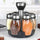Soleil Spice Organizer | Verre Transparent, Rotatif 360°