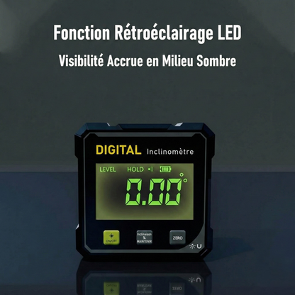 LaserPro | Rapporteur d’angle digital magnétique avec projection laser